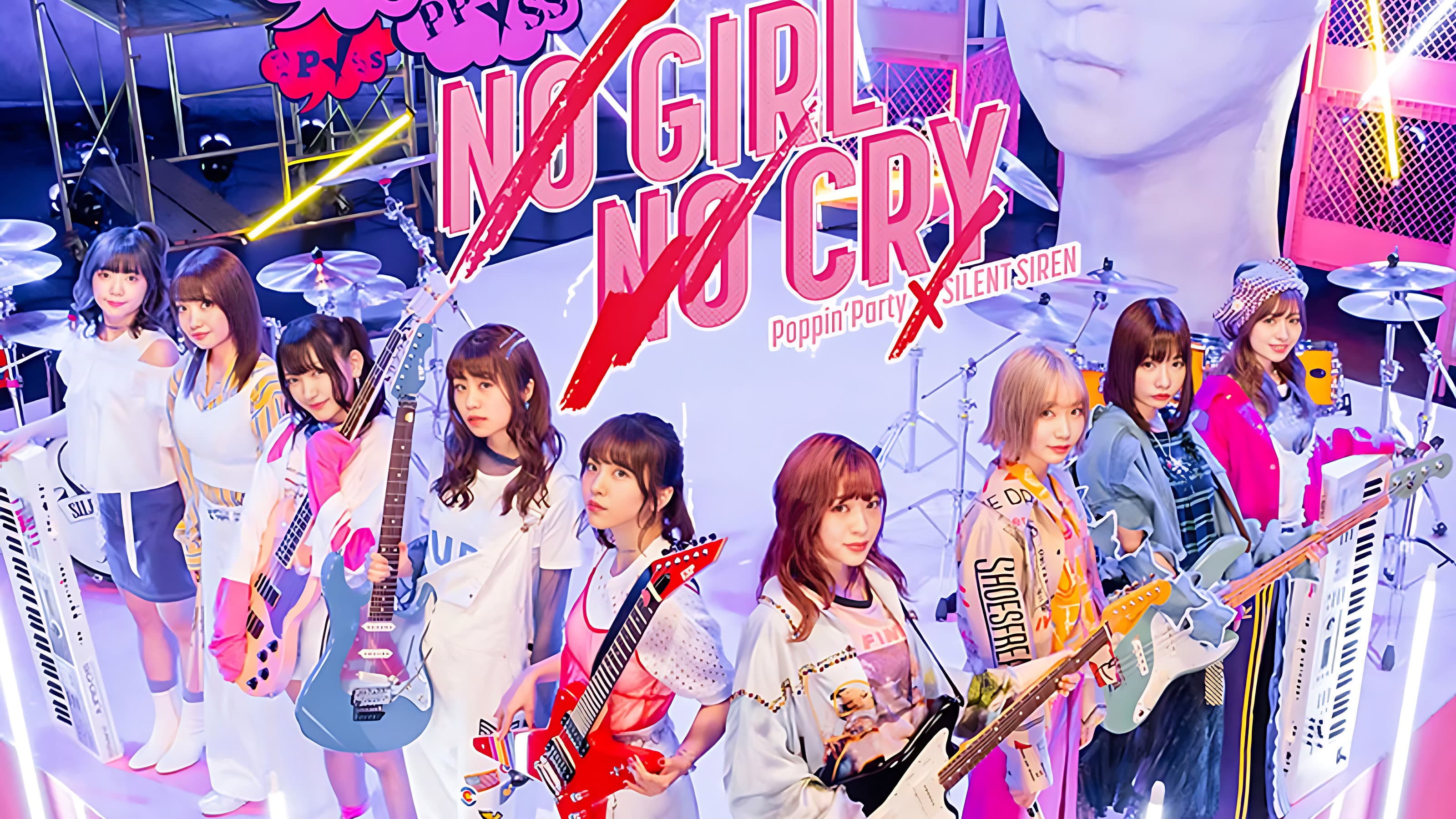Poppin'Party×SILENT SIREN 対バンライブ「NO GIRL NO CRY」DAY1