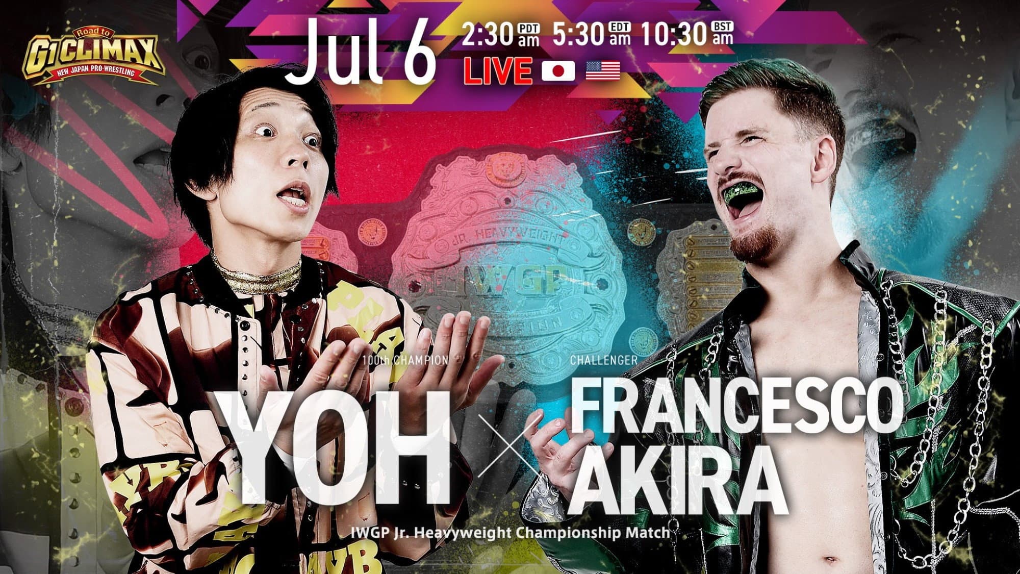 NJPW Road to G1 Climax 36 - Day 6